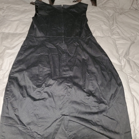 MAURICES little black dress with pink embellishments - Picture 5 of 5